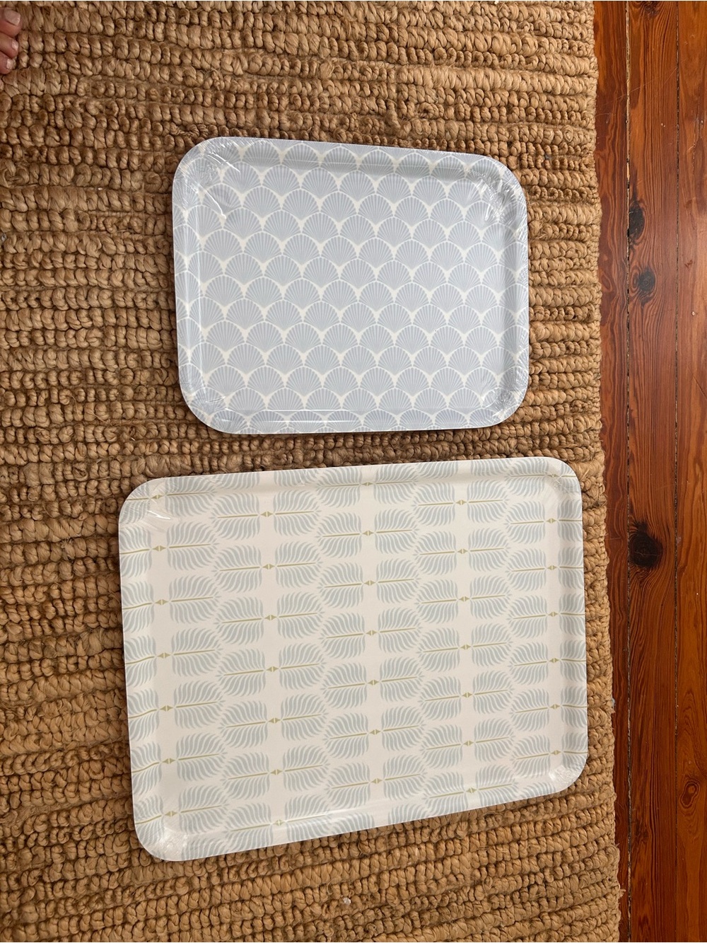 Patterned Trays SET OF 2 Serena & Lily
